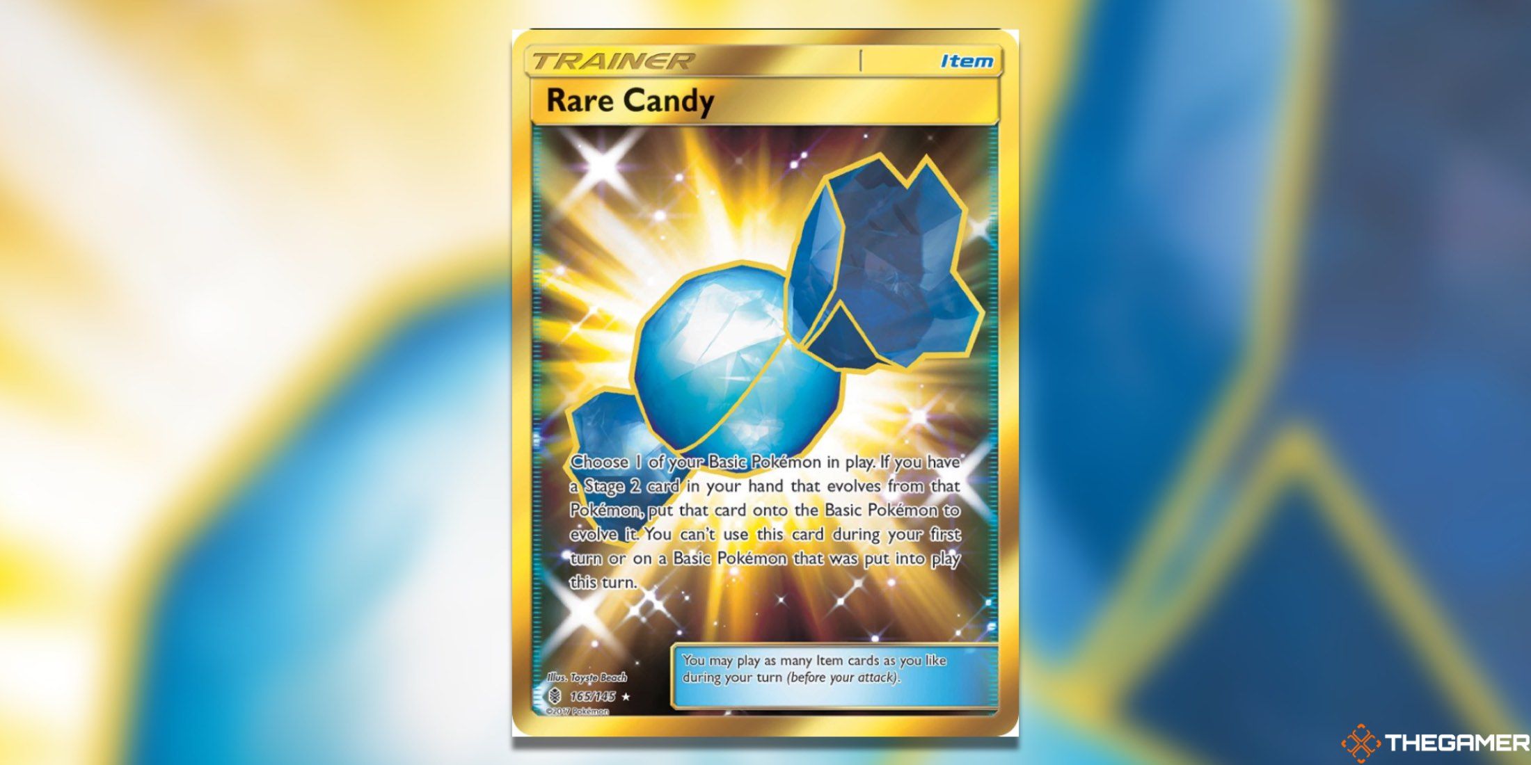 The Guardians Rising Secret Rare from the Pokemon TCG.