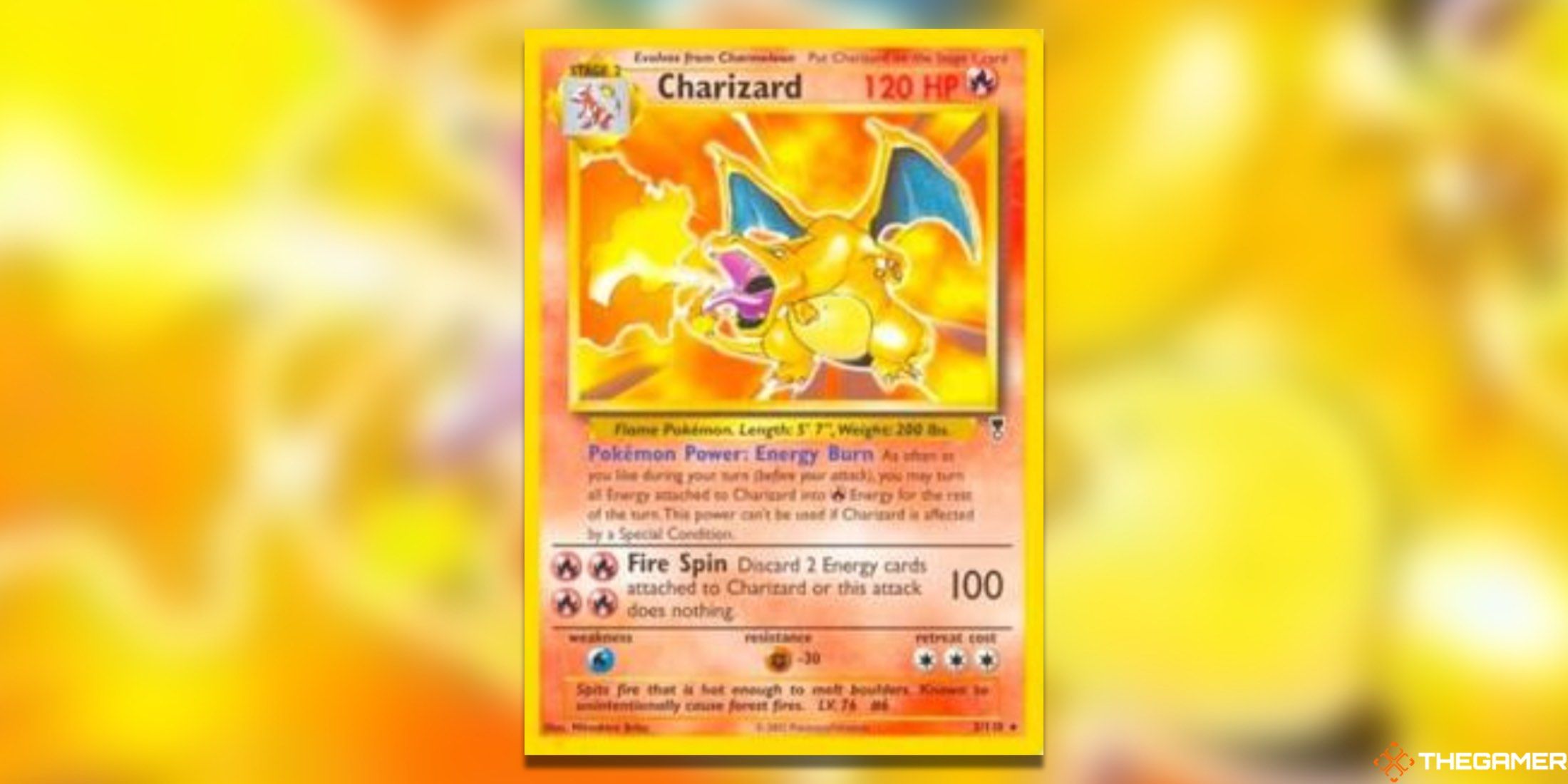 The WOTC Promos Charizard WOTC LC from the Pokemon TCG.