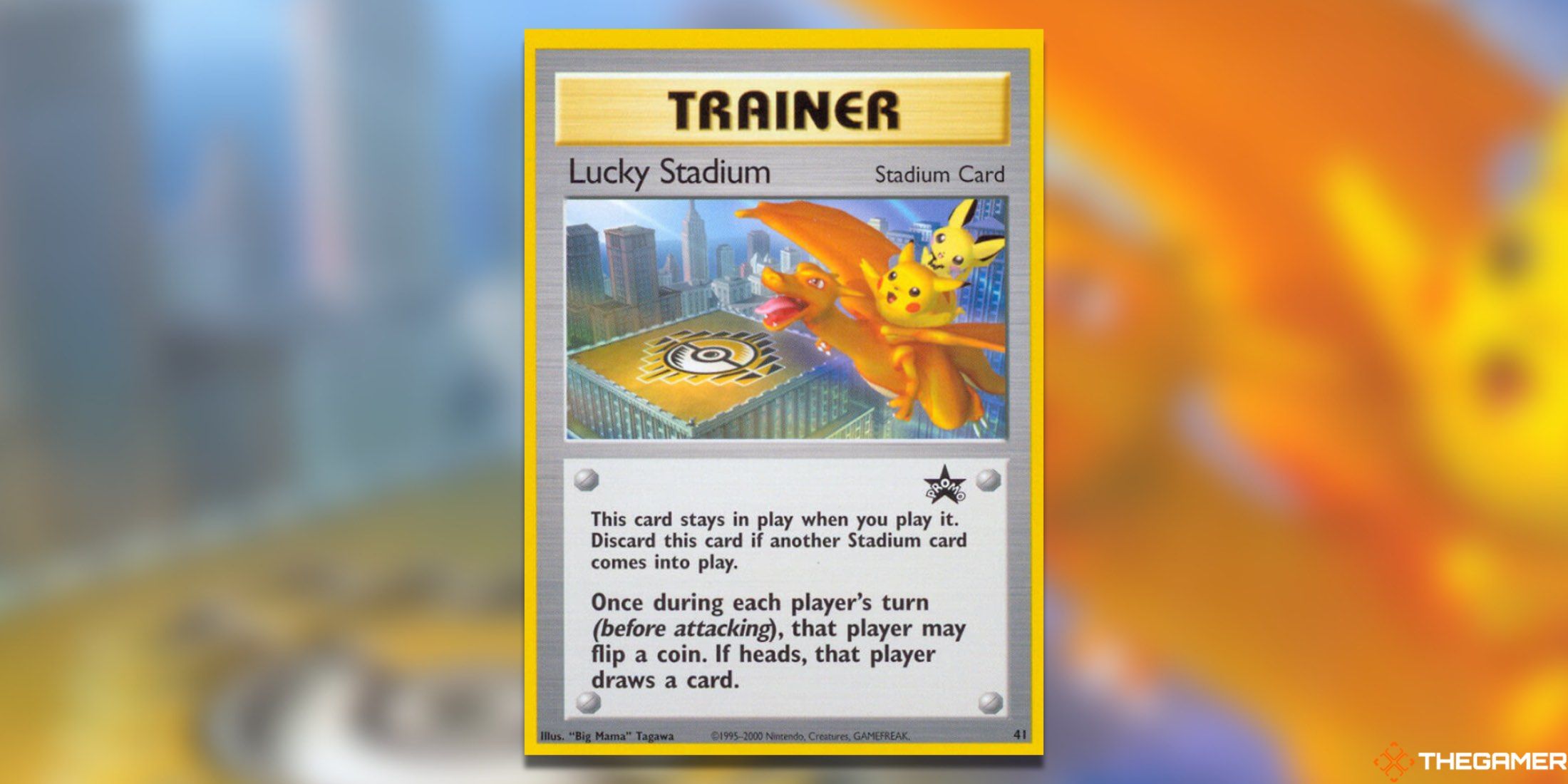 The WOTC Promos Lucky Stadium from the Pokemon TCG.