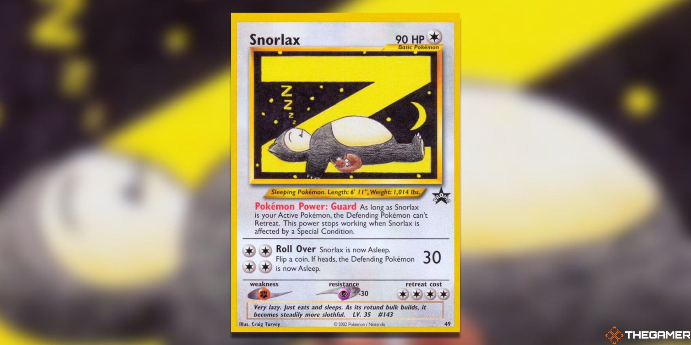 Pokemon TCG Most Valuable WOTC Promos Snorlax