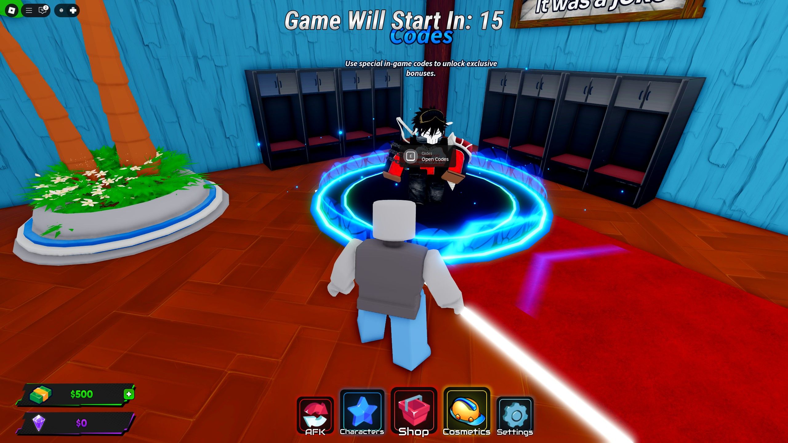 the codes NPC in DodgeBall X on Roblox