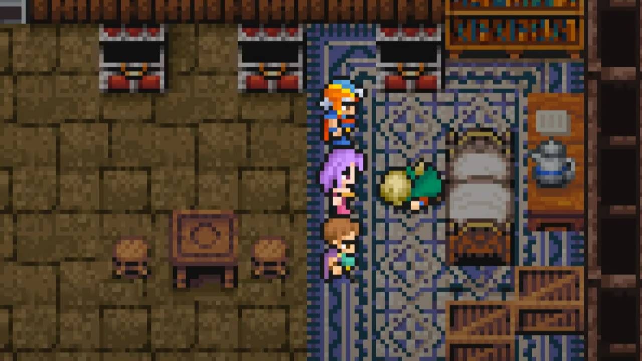 Scott dies near his bed in Final Fantasy 2.