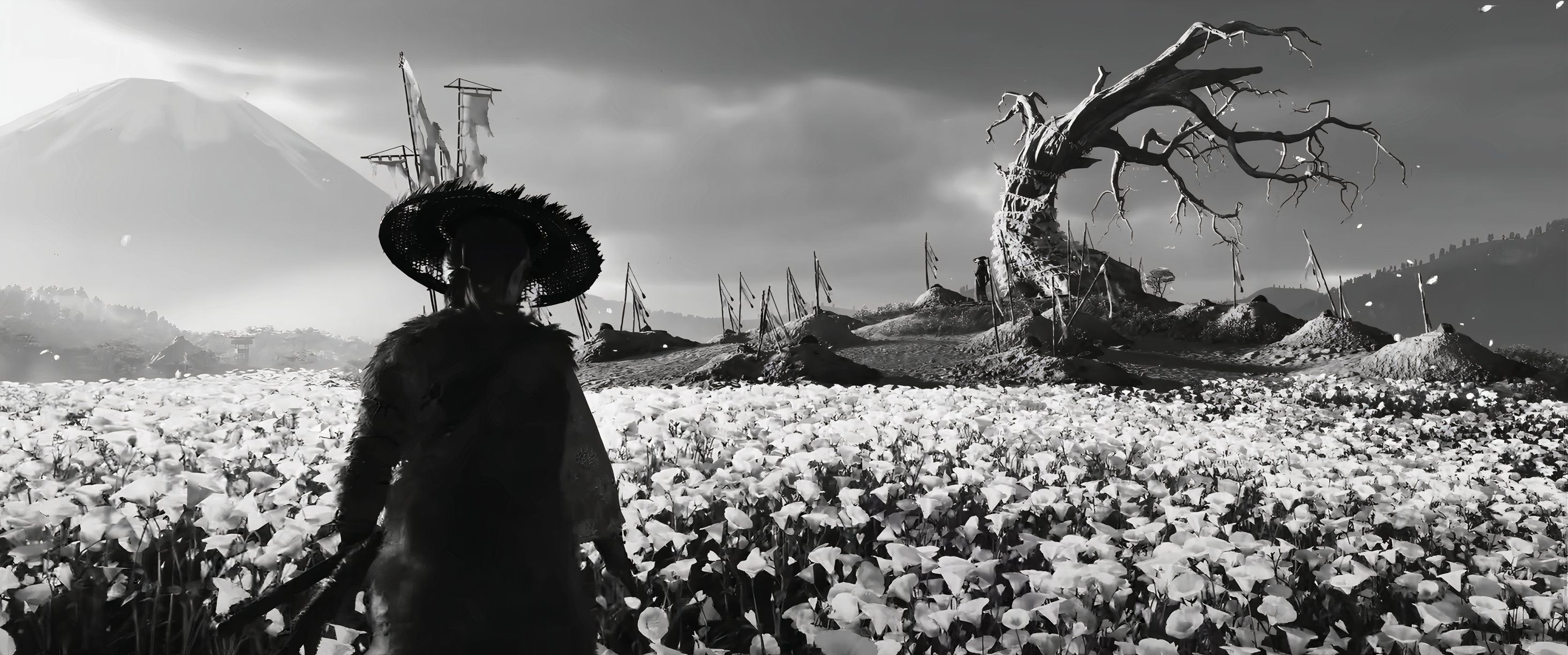 "Kurosawa Mode" as seen in Ghost of Yotei for PlayStation 5. 
