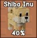 Shiba Inu Roblox pet icon in Grow a Garden.