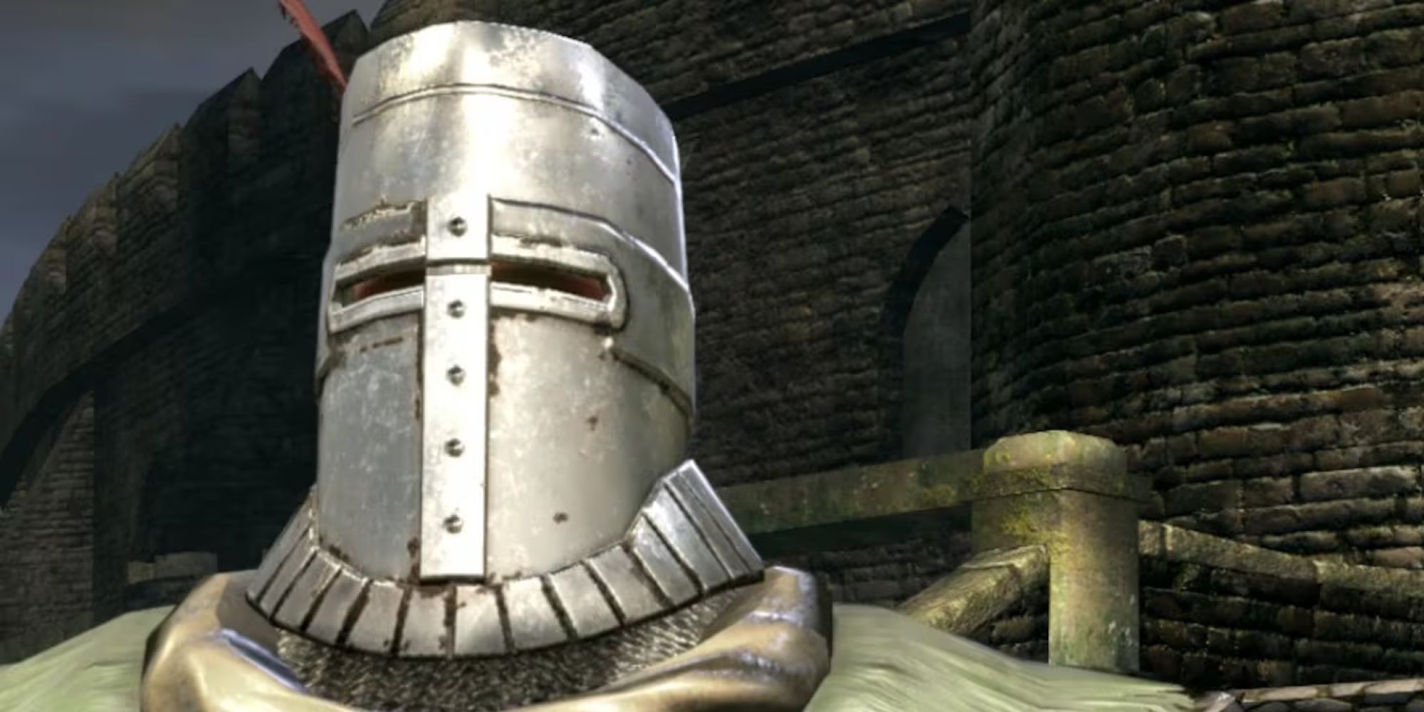 Solaire Of Astora from Dark Souls.