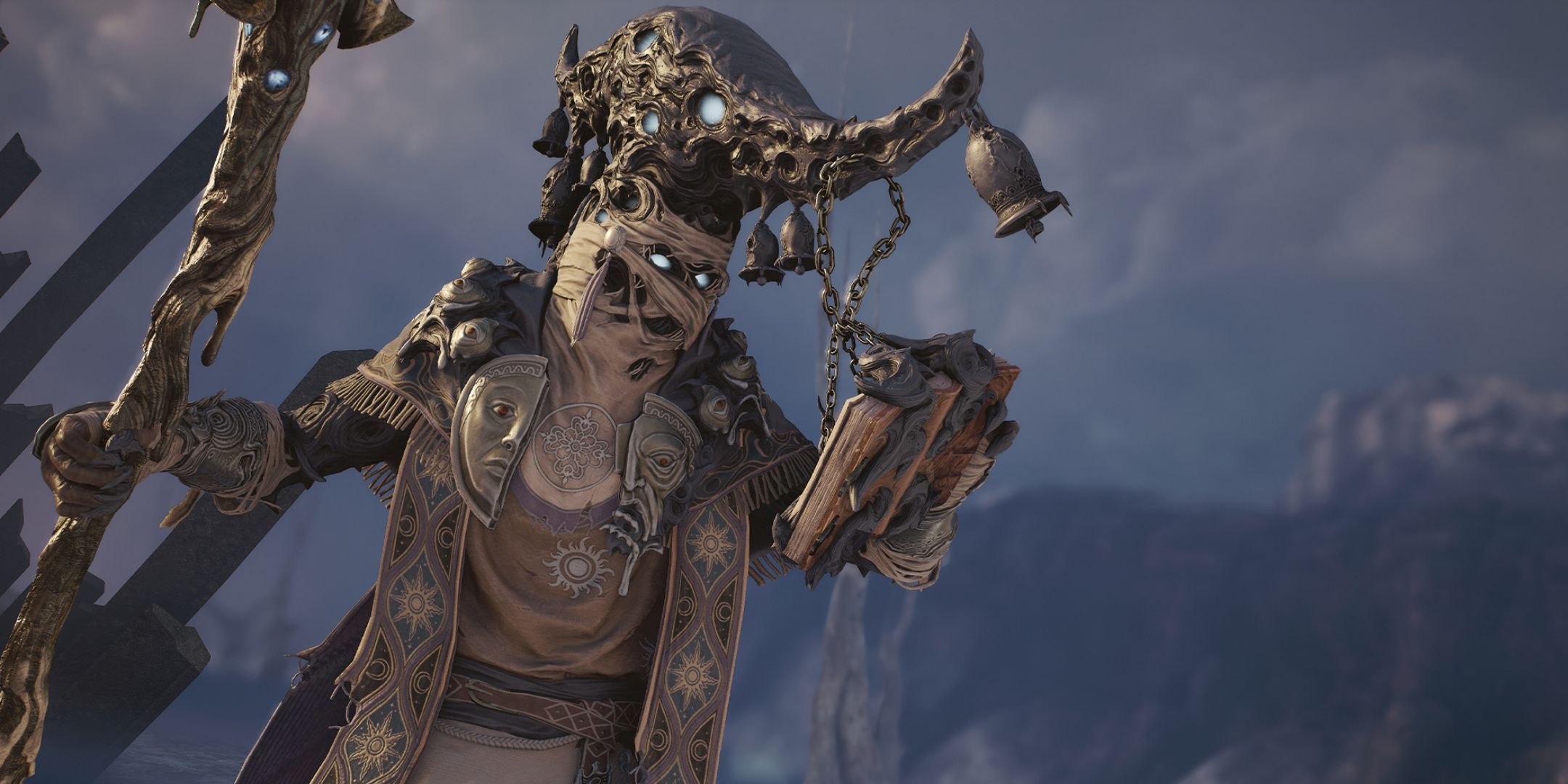 A strange looking character in Soulframe.