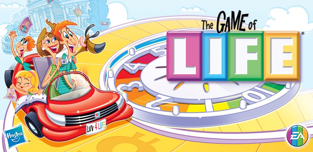 The mobile game cover for the Game of Life.