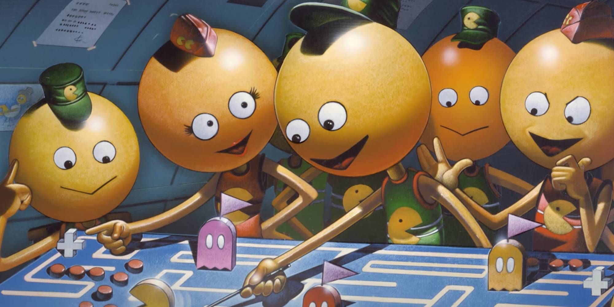 The original Pac-Man design, on Atari.