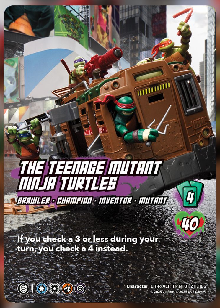 The Teenage Mutant Ninja Turtles