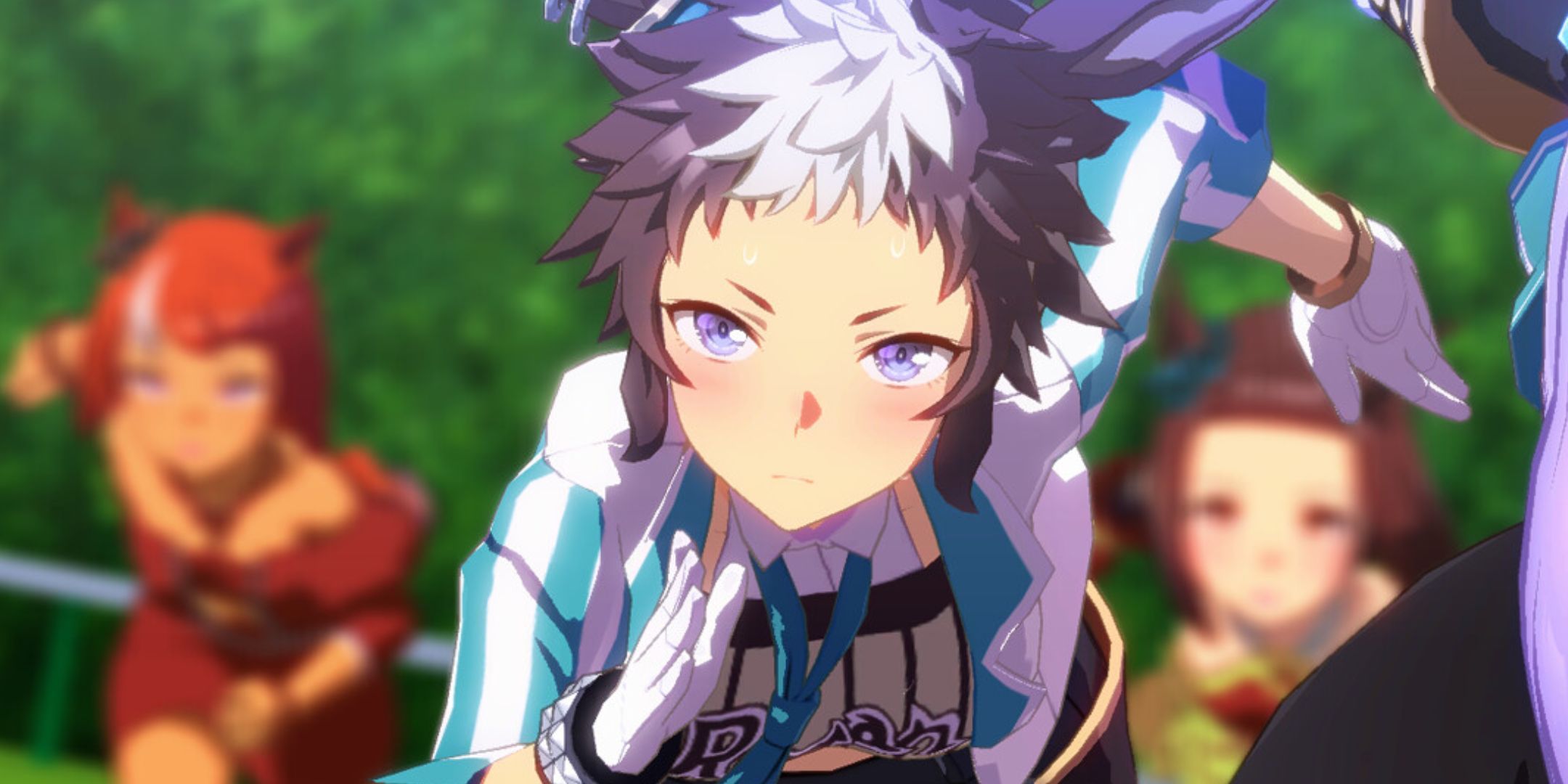 A character from Umamusume Pretty Derby racing.