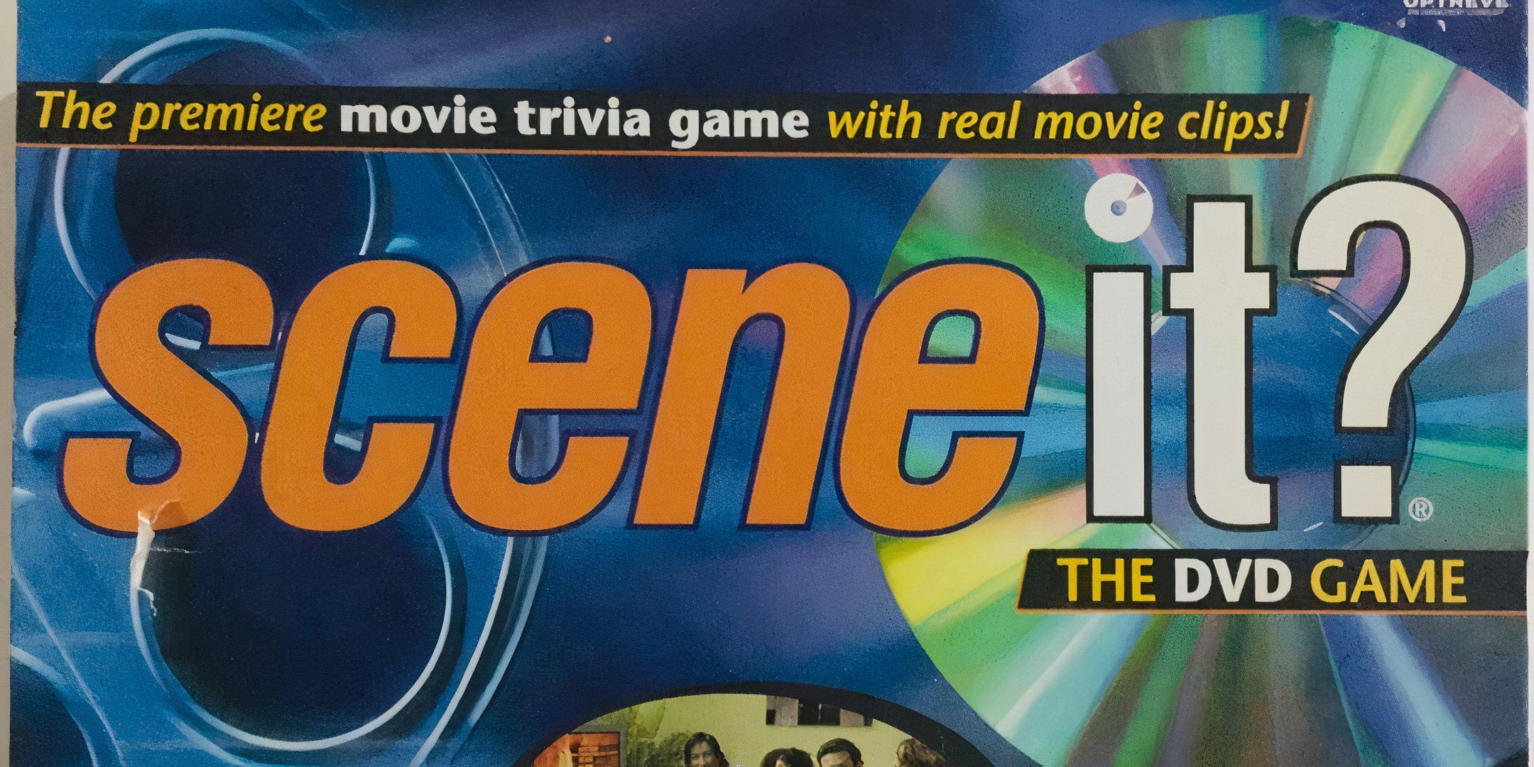 The cover art for the Scene It Board Game.