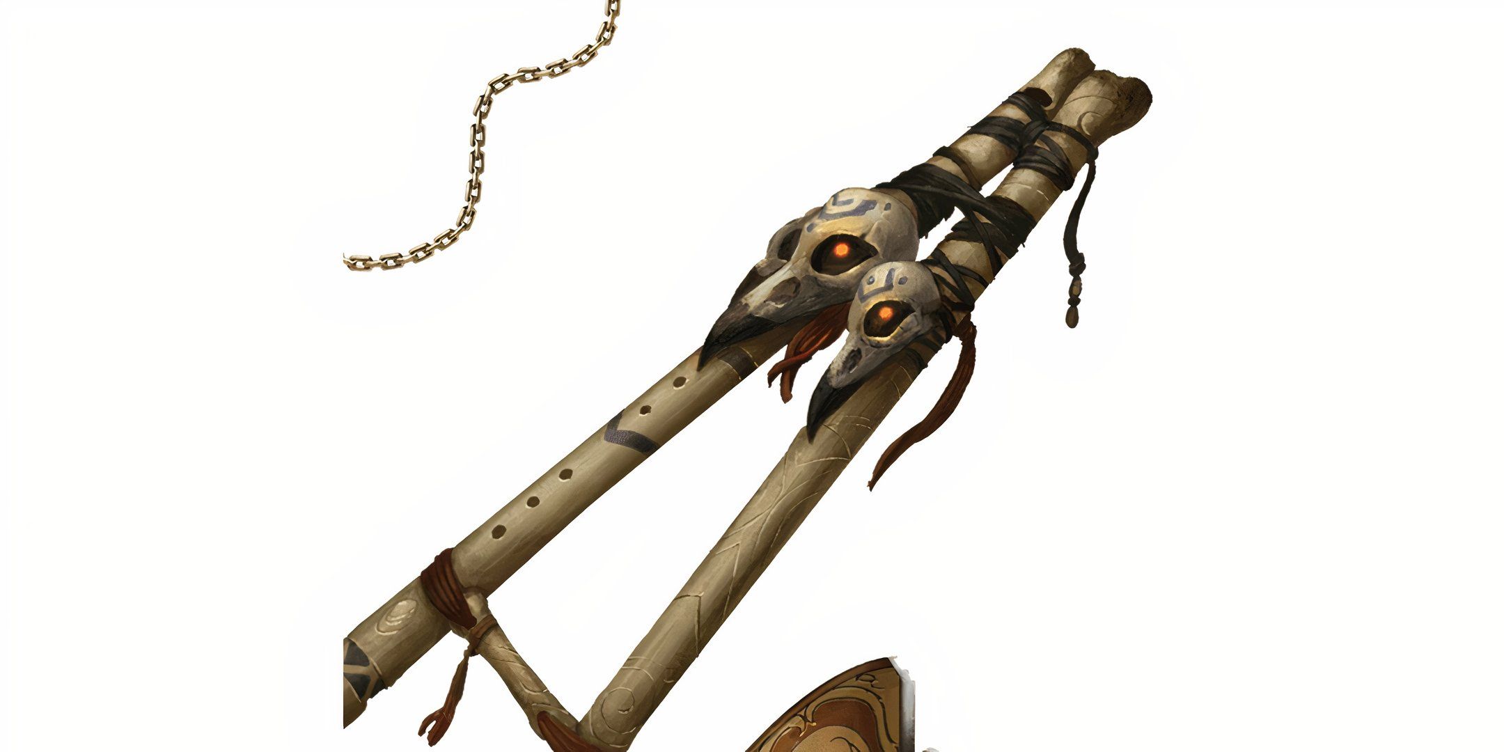 Skeletal pipes in DND.