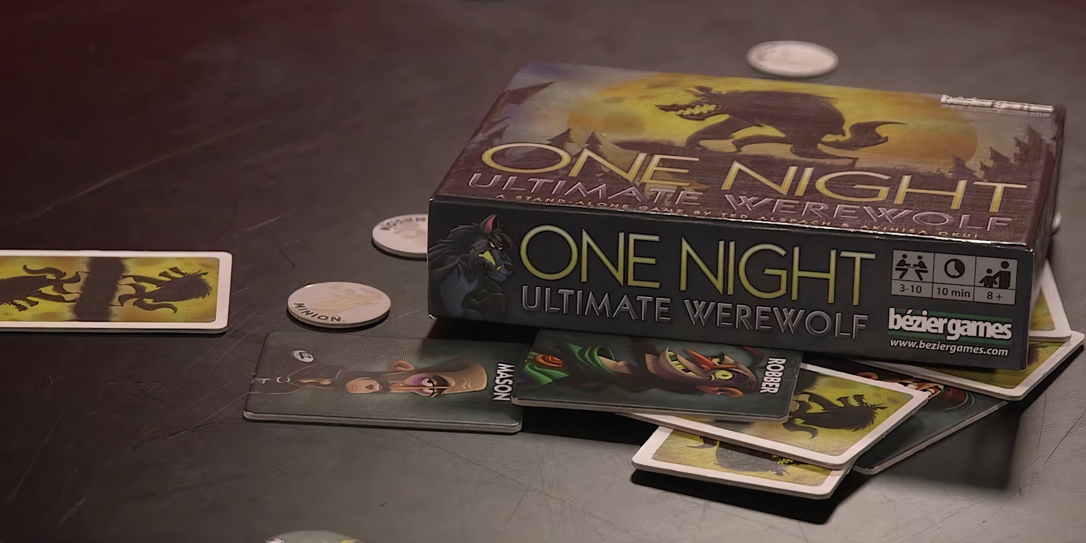 A closeup of One Night: Ultimate Werewolf.
