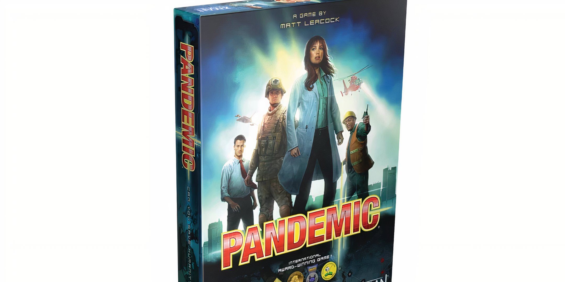 The box art for Pandemic the board game.