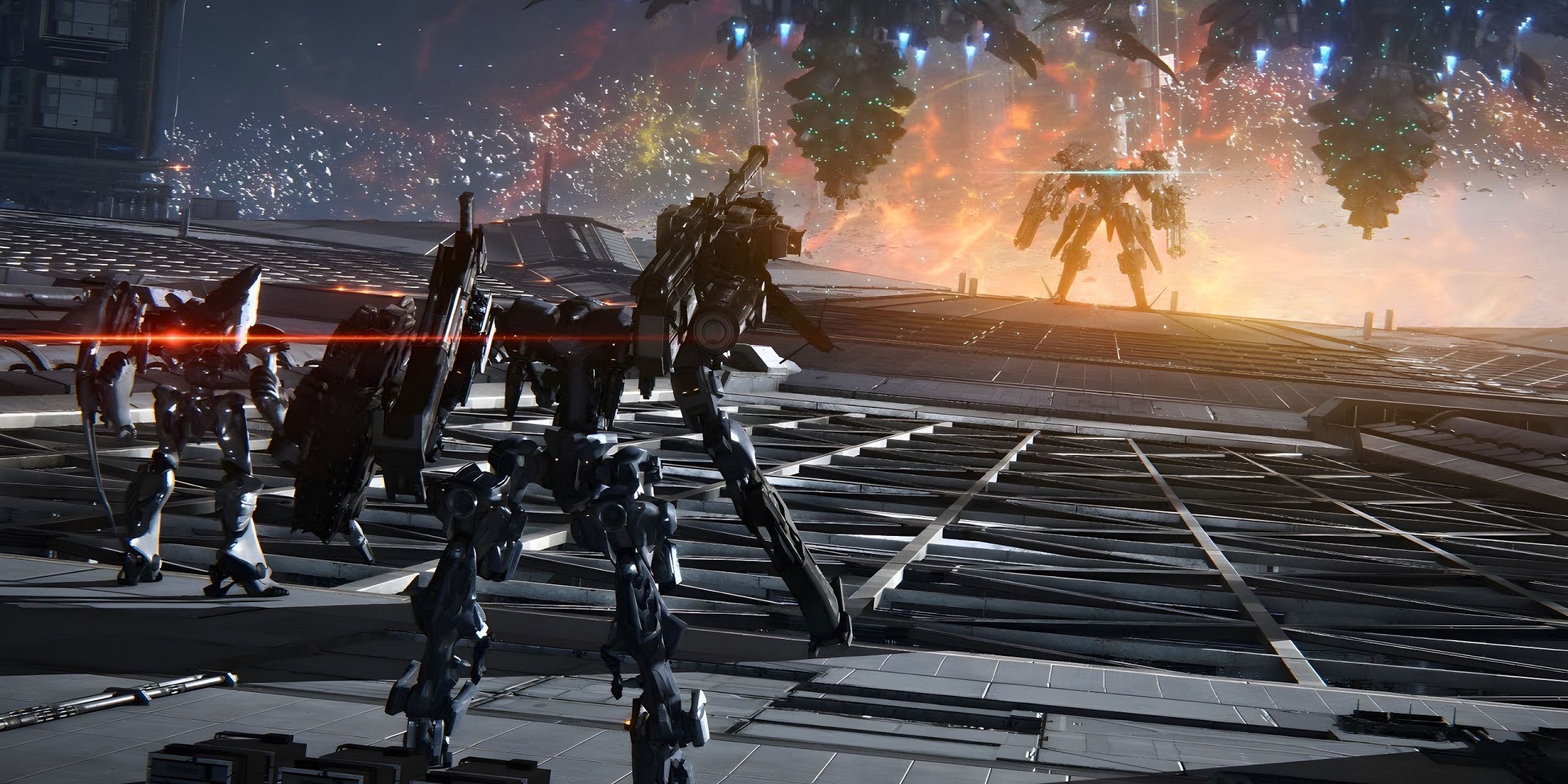 Armored Core 6 image showing the ending sequence.