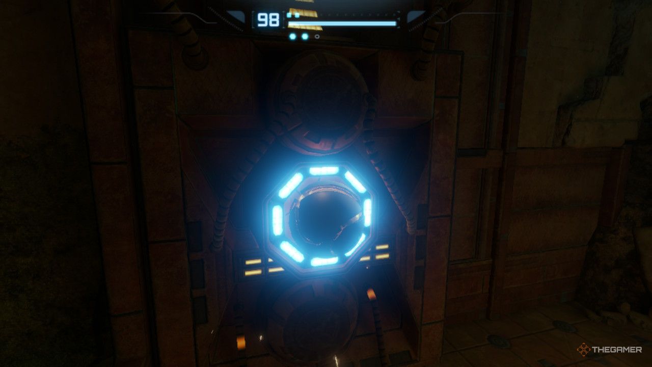 Samus powers another terminal.