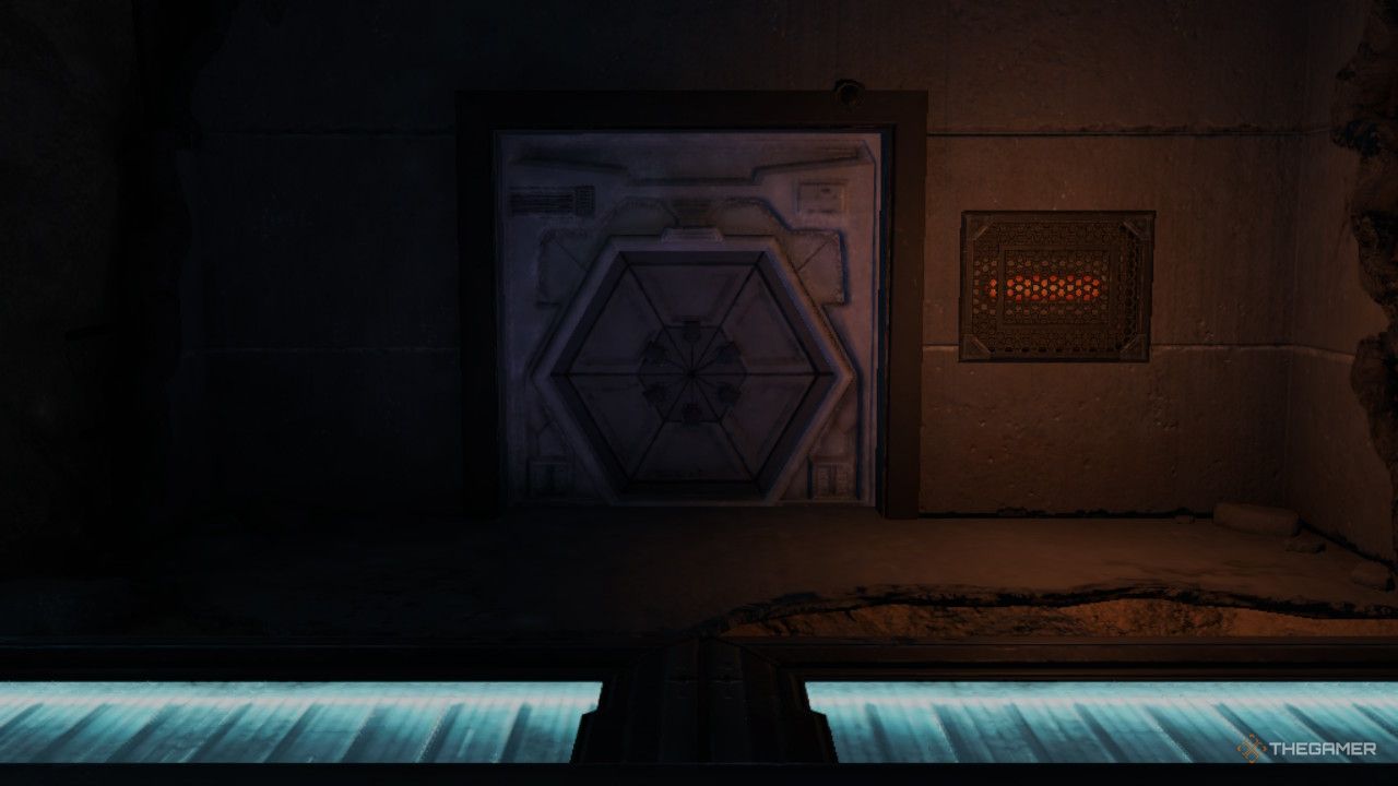 The lights go out in the Phendrana Research base.