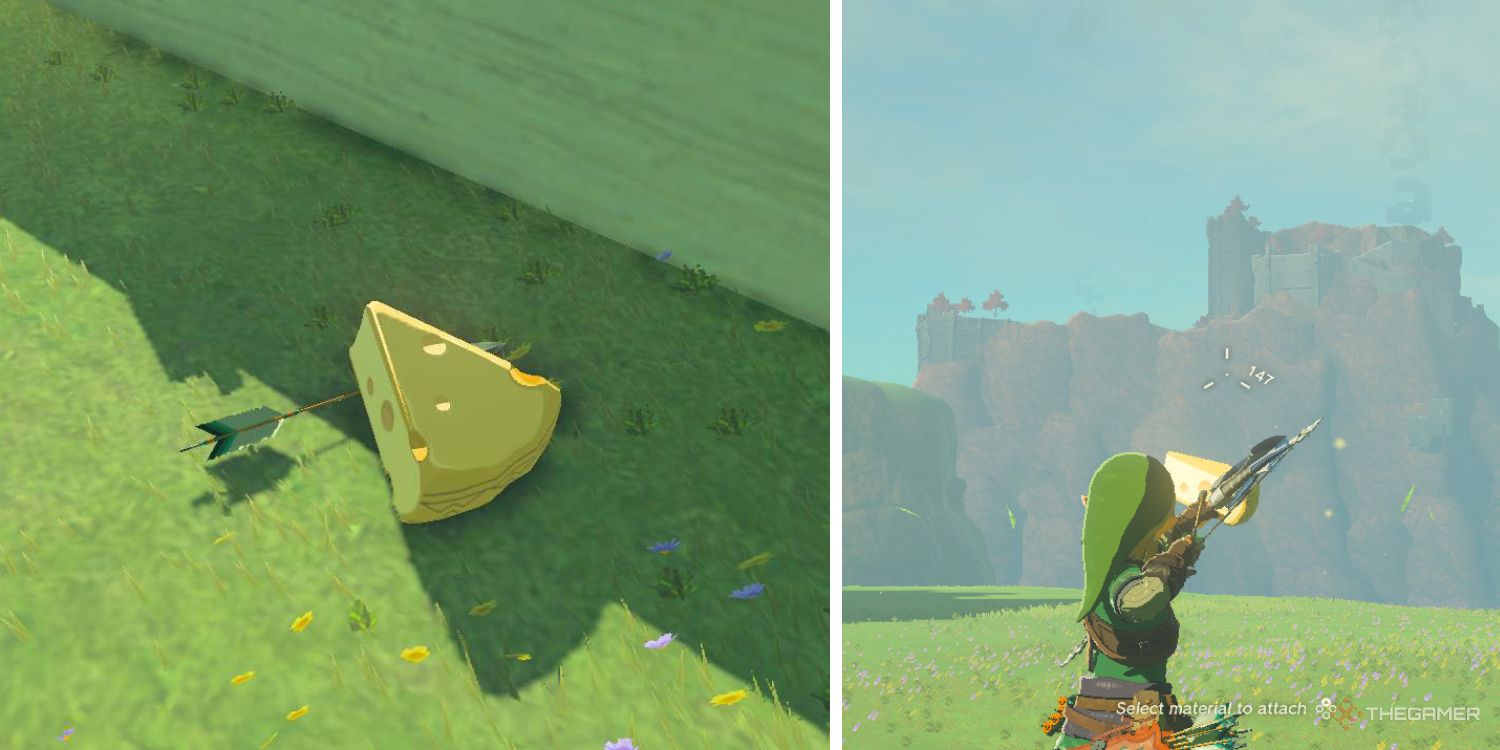 The Legend Of Zelda Tears of the Kingdom Cheese Arrow