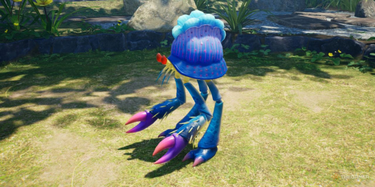 A Grubchucker in Pikmin 4