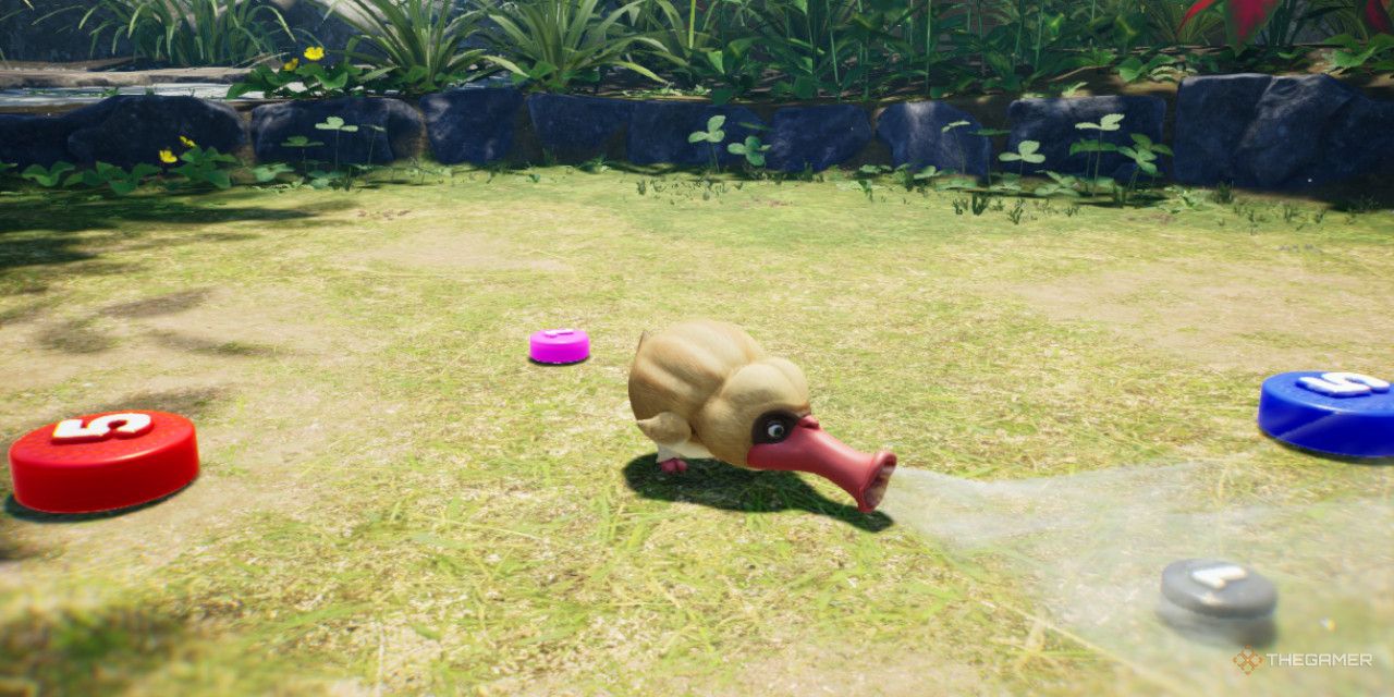 A  Waddlequaff in Pikmin 4