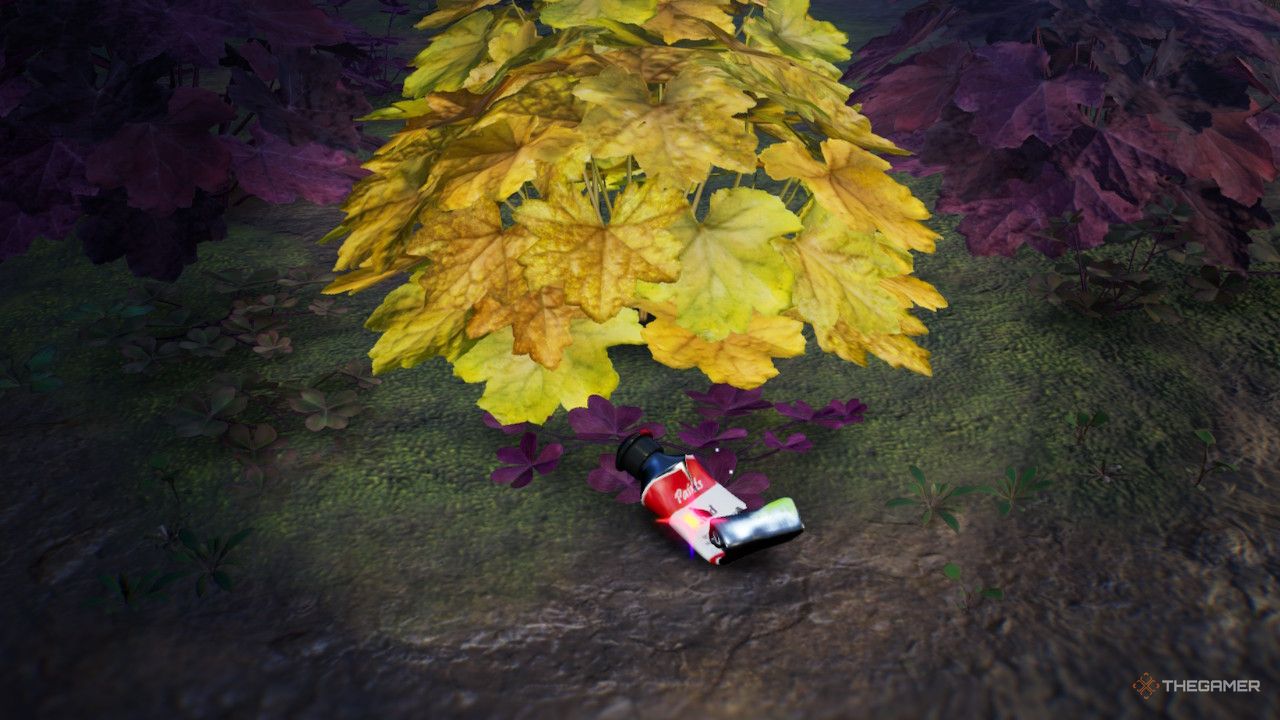 actual red paint treasure in Pikmin 4