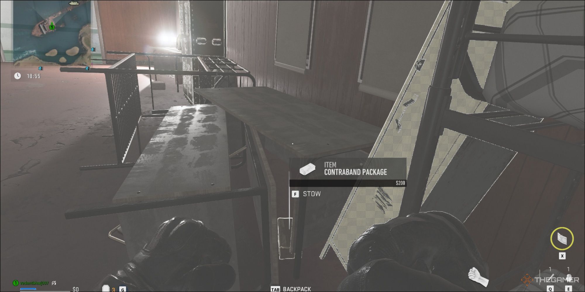 AL Mazra Contraband Package Location (Sunken Ship)
