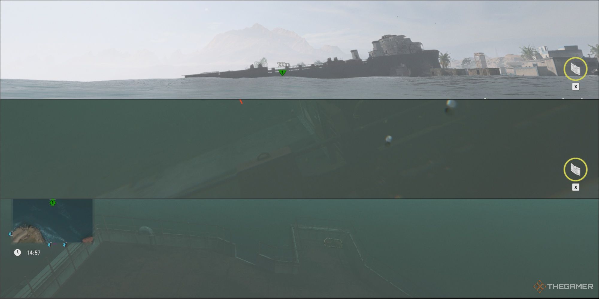 Al Mazra Contraband Package Location Underwater 