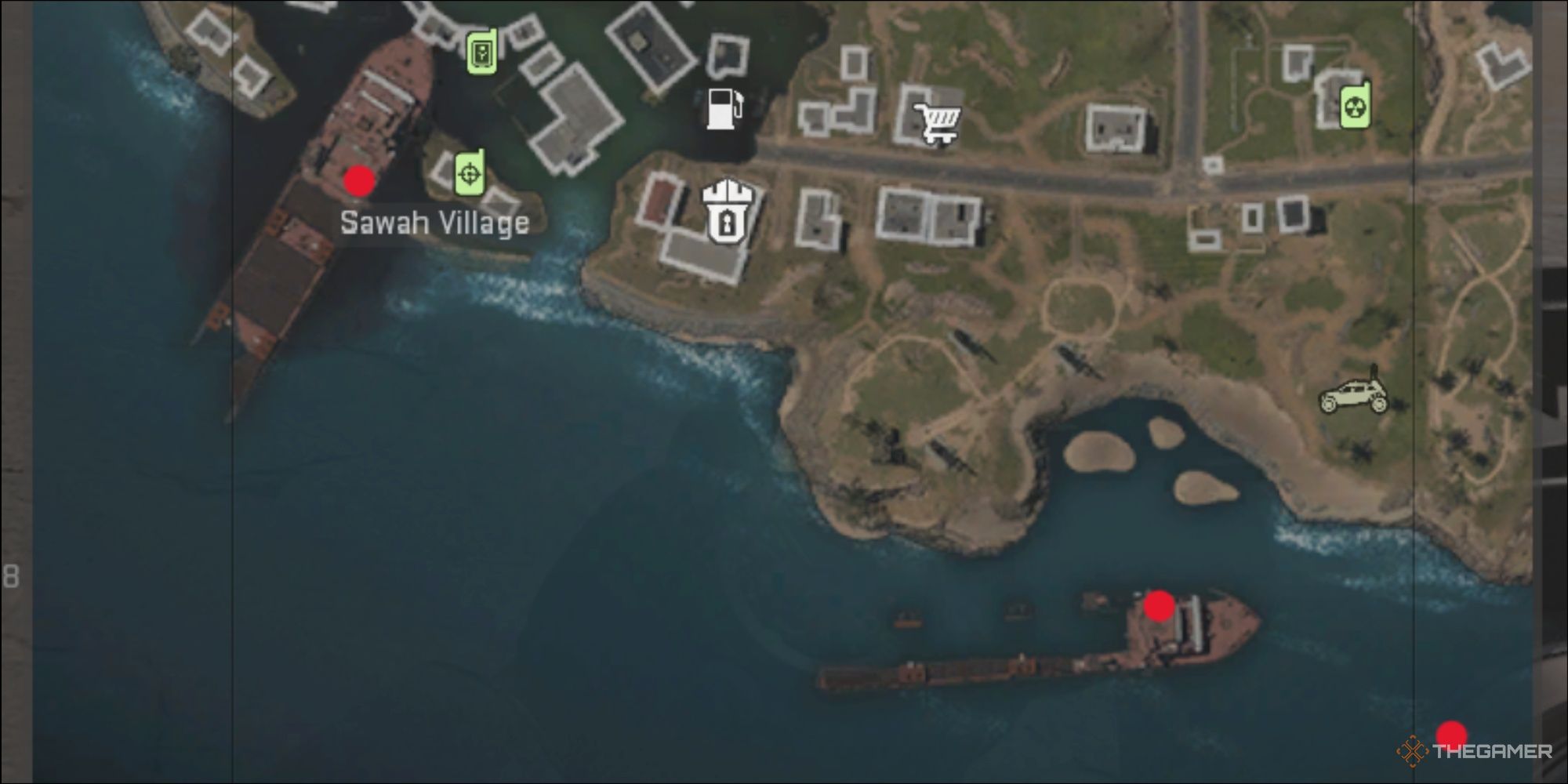 All Al Mazra Contraband Package Locations