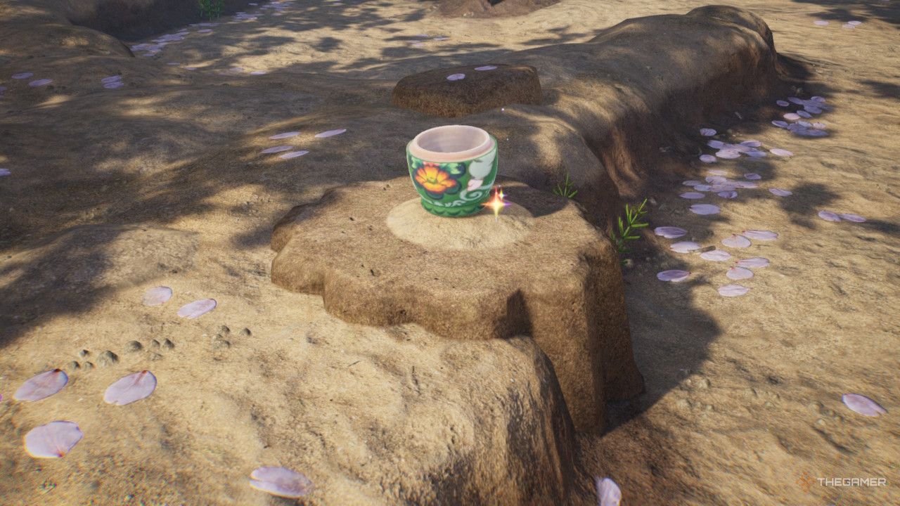 Bottom half nesting Doll in Pikmin 4