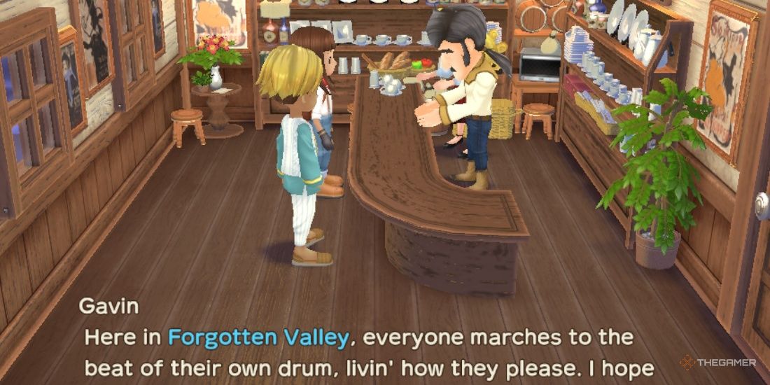 Protagonist, Rock, Molly, and Gavin at the Bluebird Cafe in SoS: A Wonderful Life