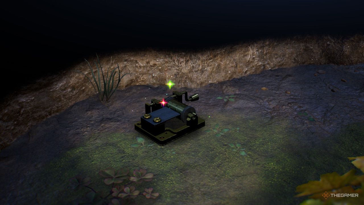 Music box underground treasure in Pikmin 4