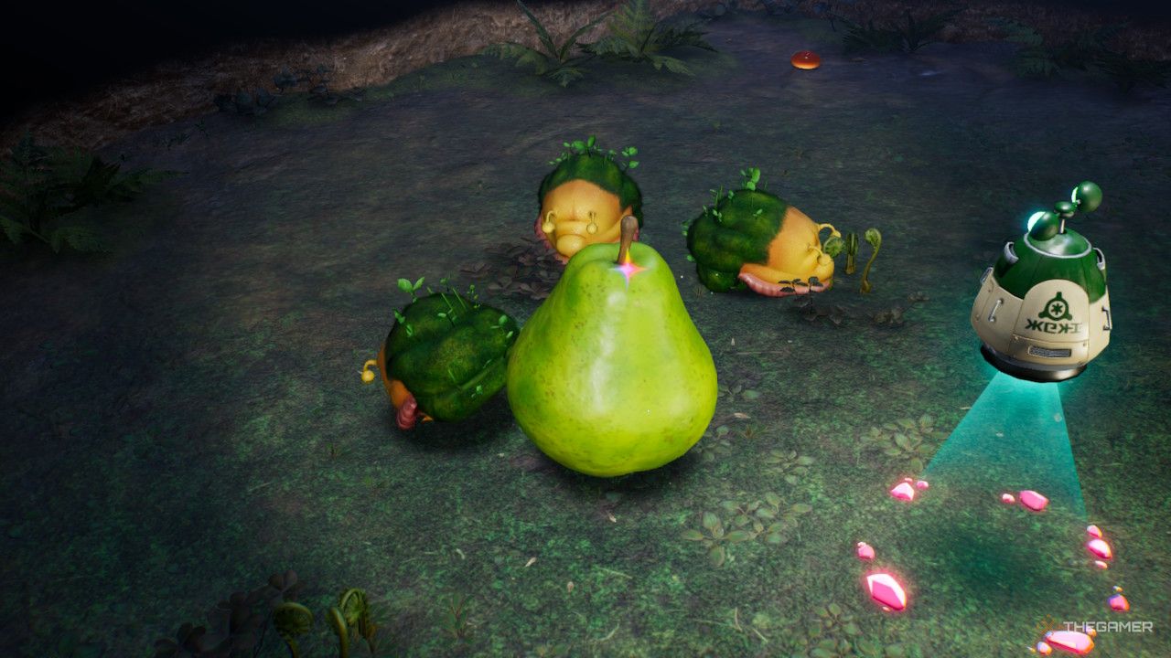 pear by bulbaxes  treasure in Pikmin 4