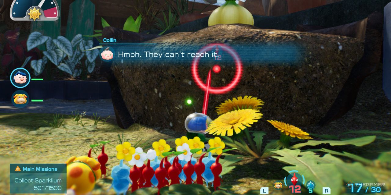Pikmin Can't Reach a high spot in Pikmin 4