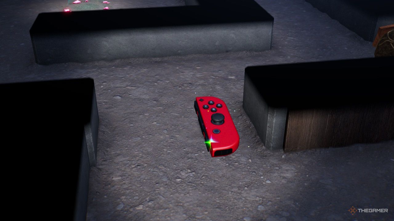red joycon treasure in Pikmin 4