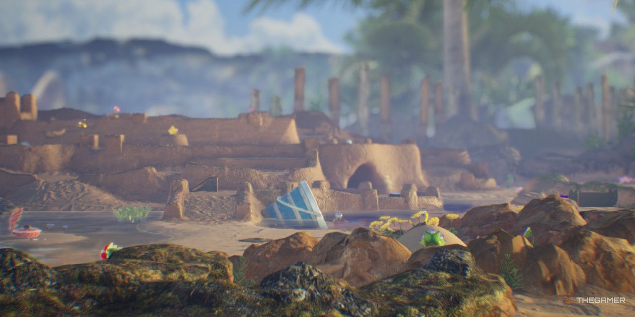 Serene Shores in Pikmin 4