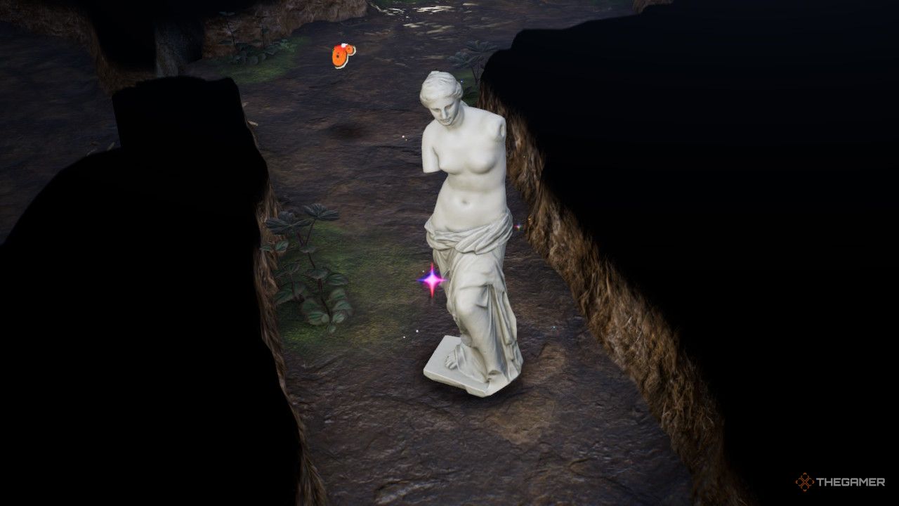 Venus Statue treasure in Pikmin 4