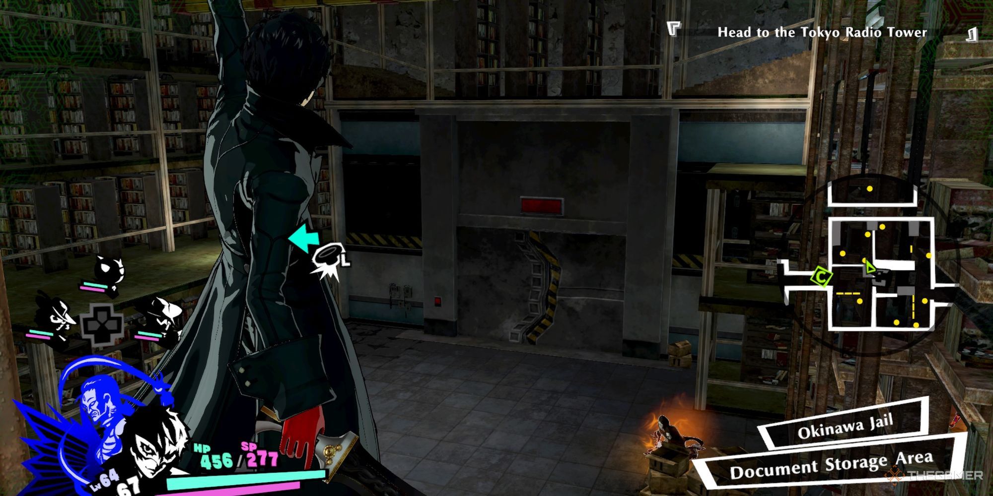 Document Storage Area of Okinawa in Persona 5 Strikers