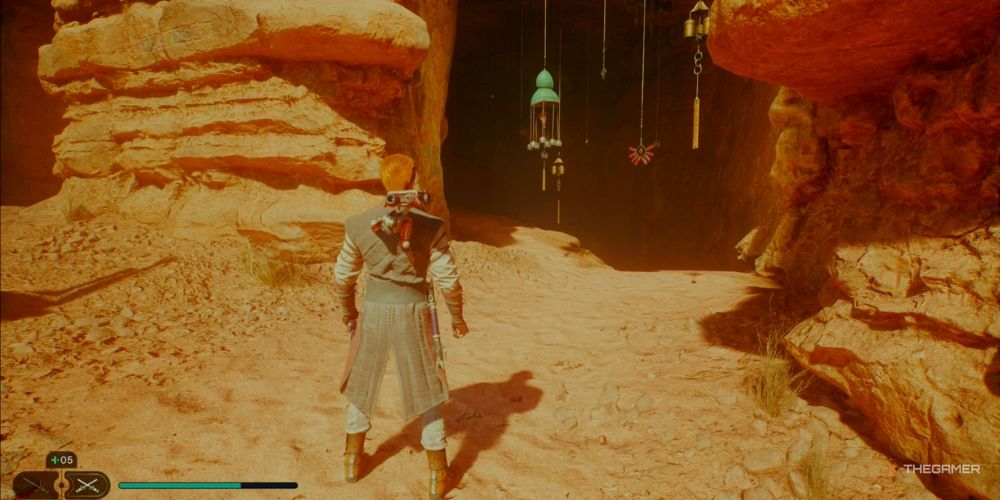 Cal Kestis outside entrance to the crypt of uhrma in Star Wars: Jedi Survivor