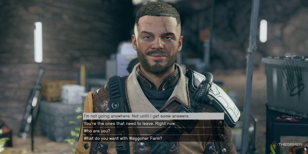 picture of the Ruffian leader in Starfield before he attacks