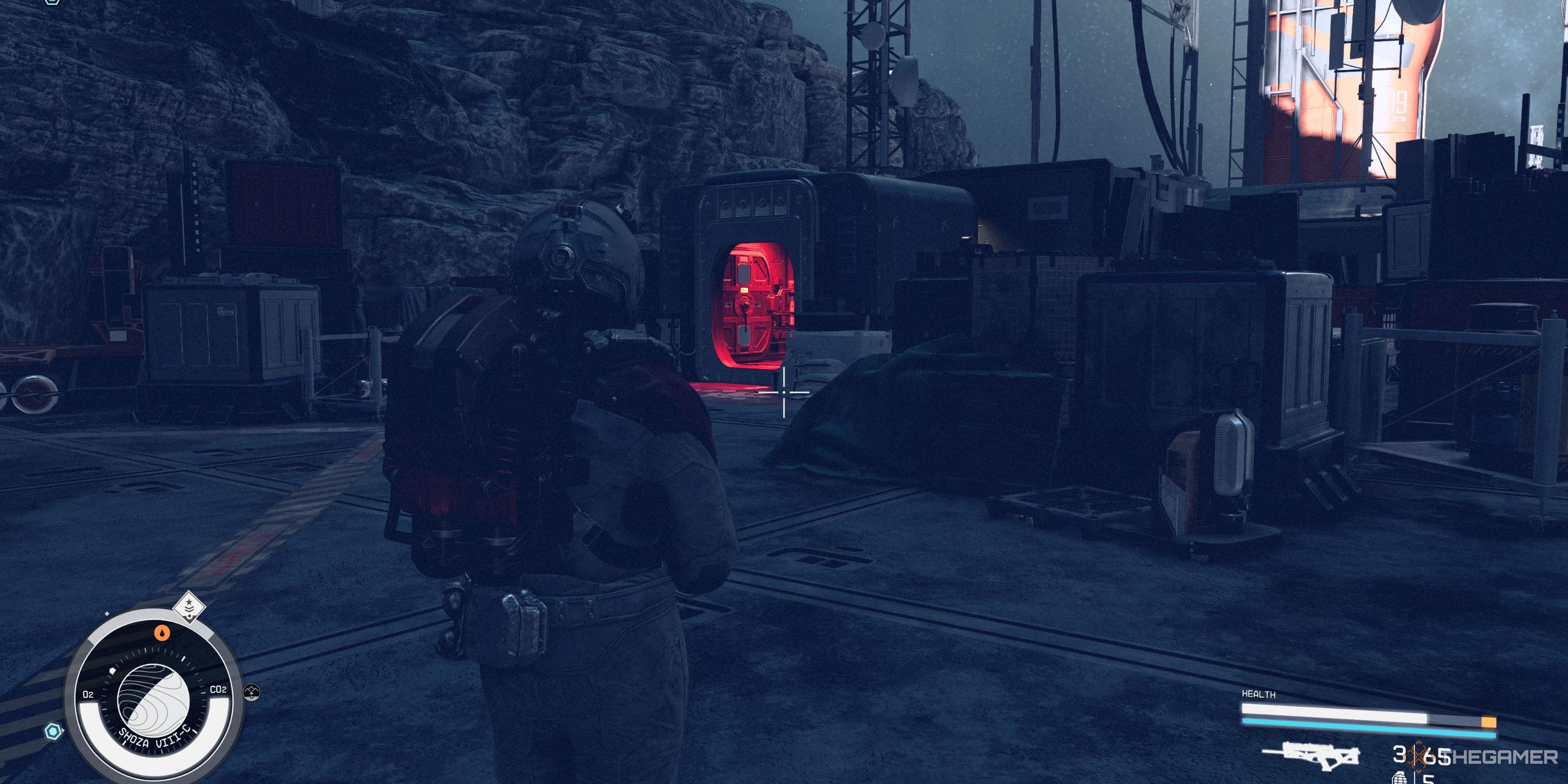 Door to Ecliptic Garrison for freestar quest in Starfield