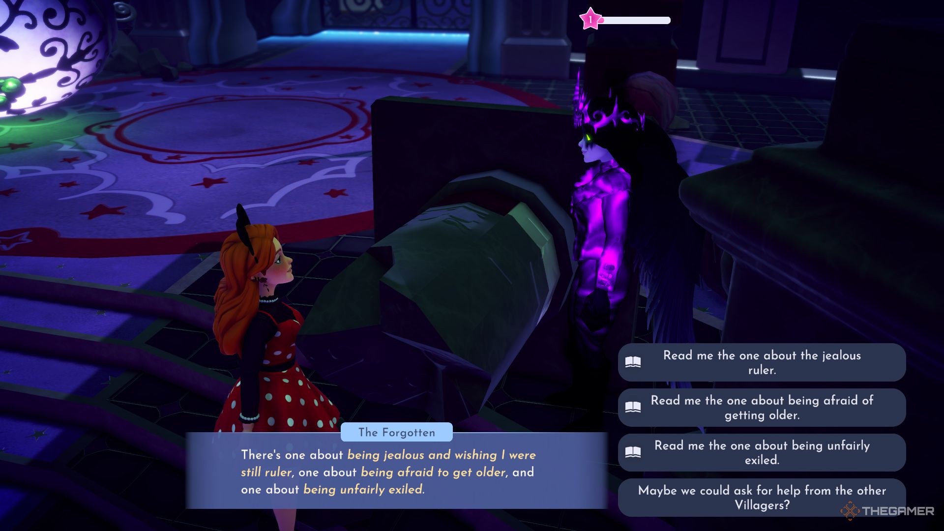 Helping the Forgotten with poetry in Disney Dreamlight Valley