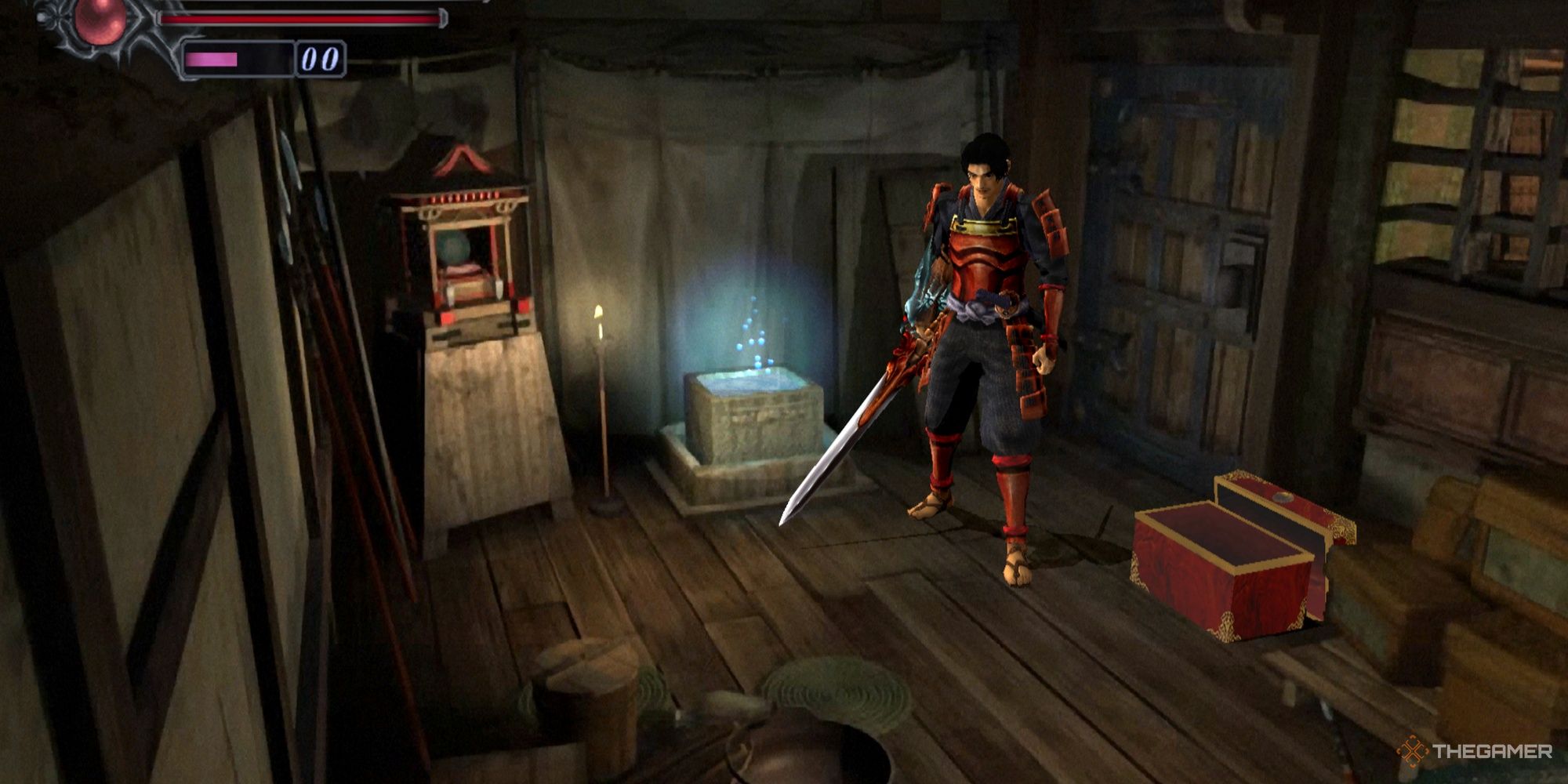 A save room in Onimusha Warlords