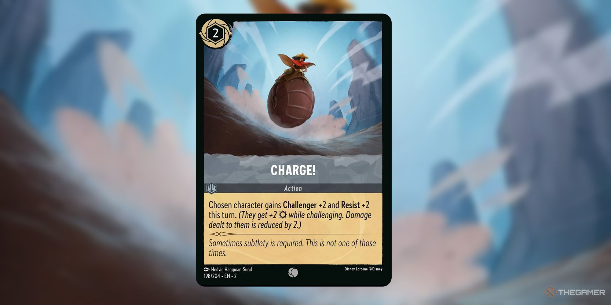 Disney Lorcana Charge Action