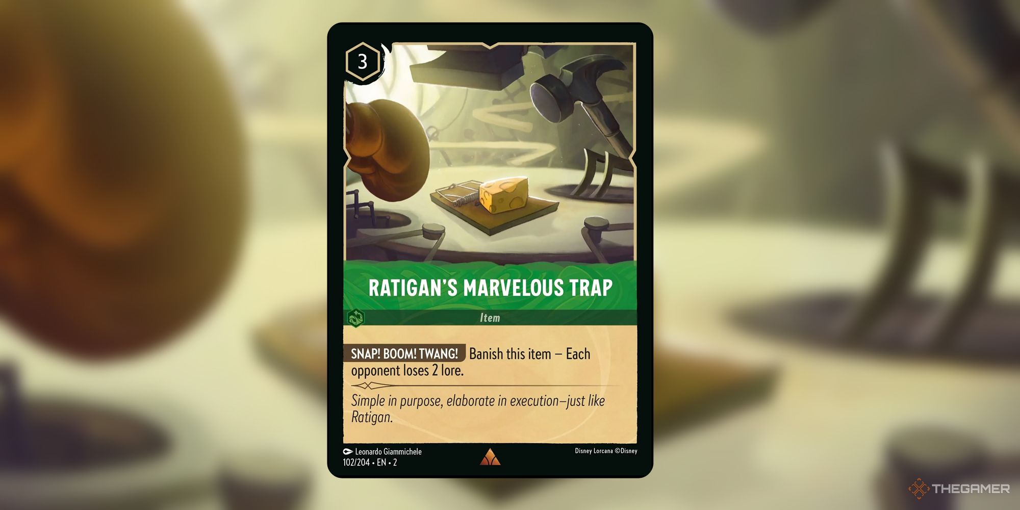 Disney Lorcana Item Ratigan's Marvelous Trap