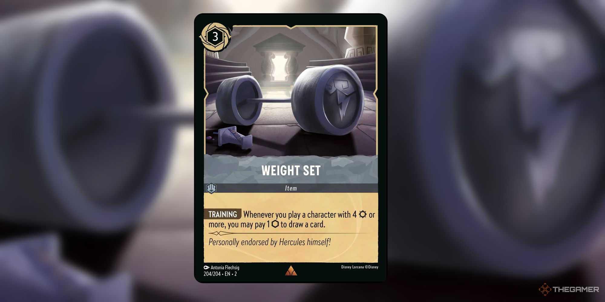 Disney Lorcana Item Weight Set