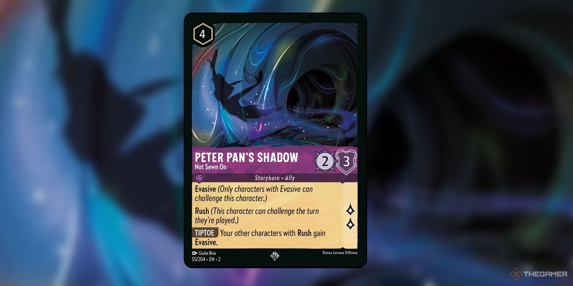Disney Lorcana Peter Pan's Shadow