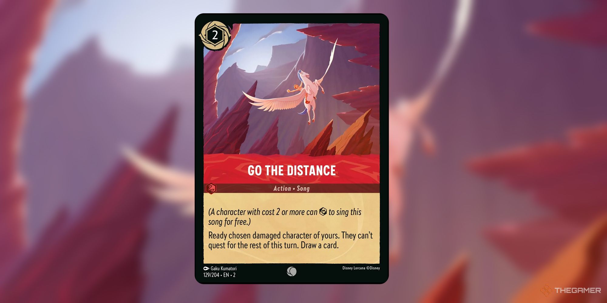 Disney Lorcana Song Go The Distance