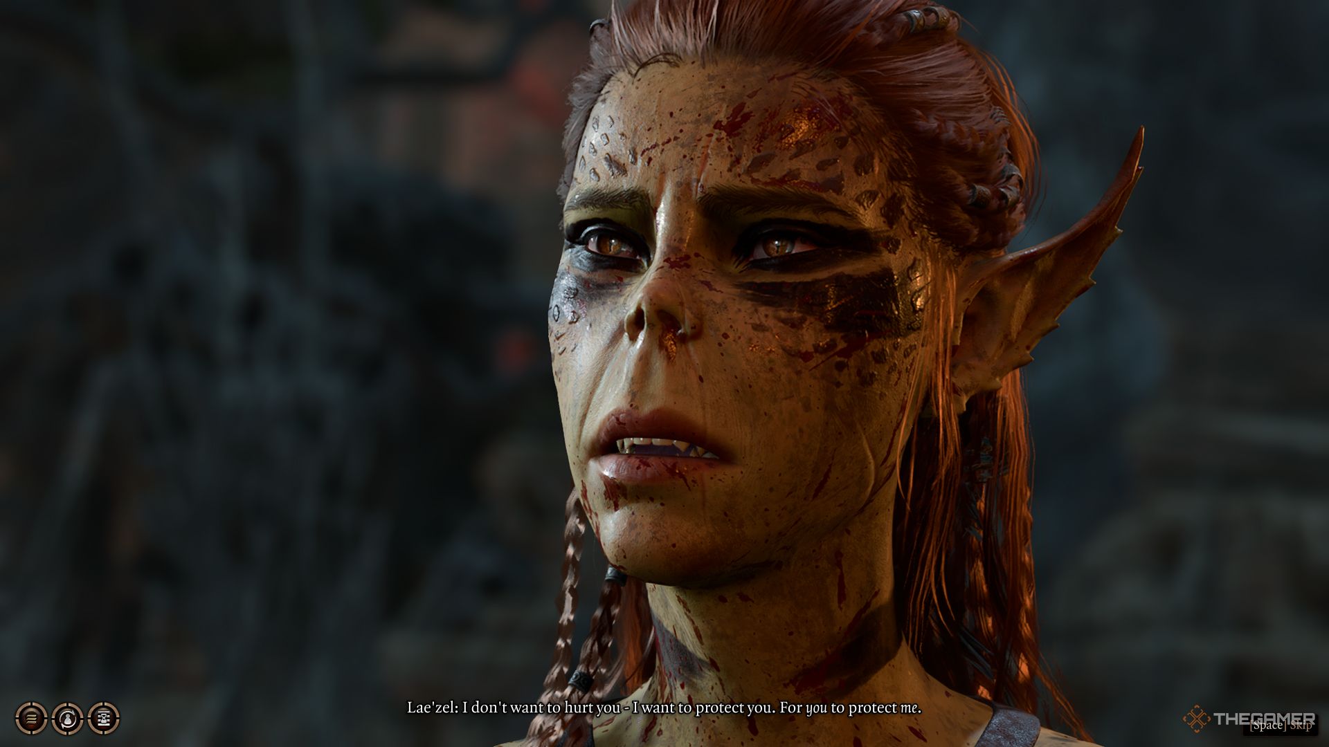 Lae'zel wants to protect you in Act 2 in Baldur's Gate 3