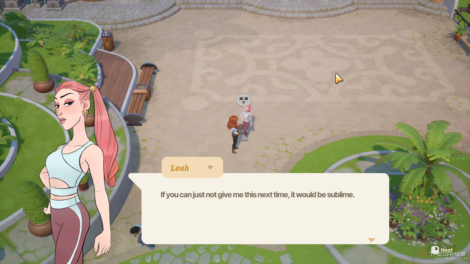Leah hates geodes in Coral Island