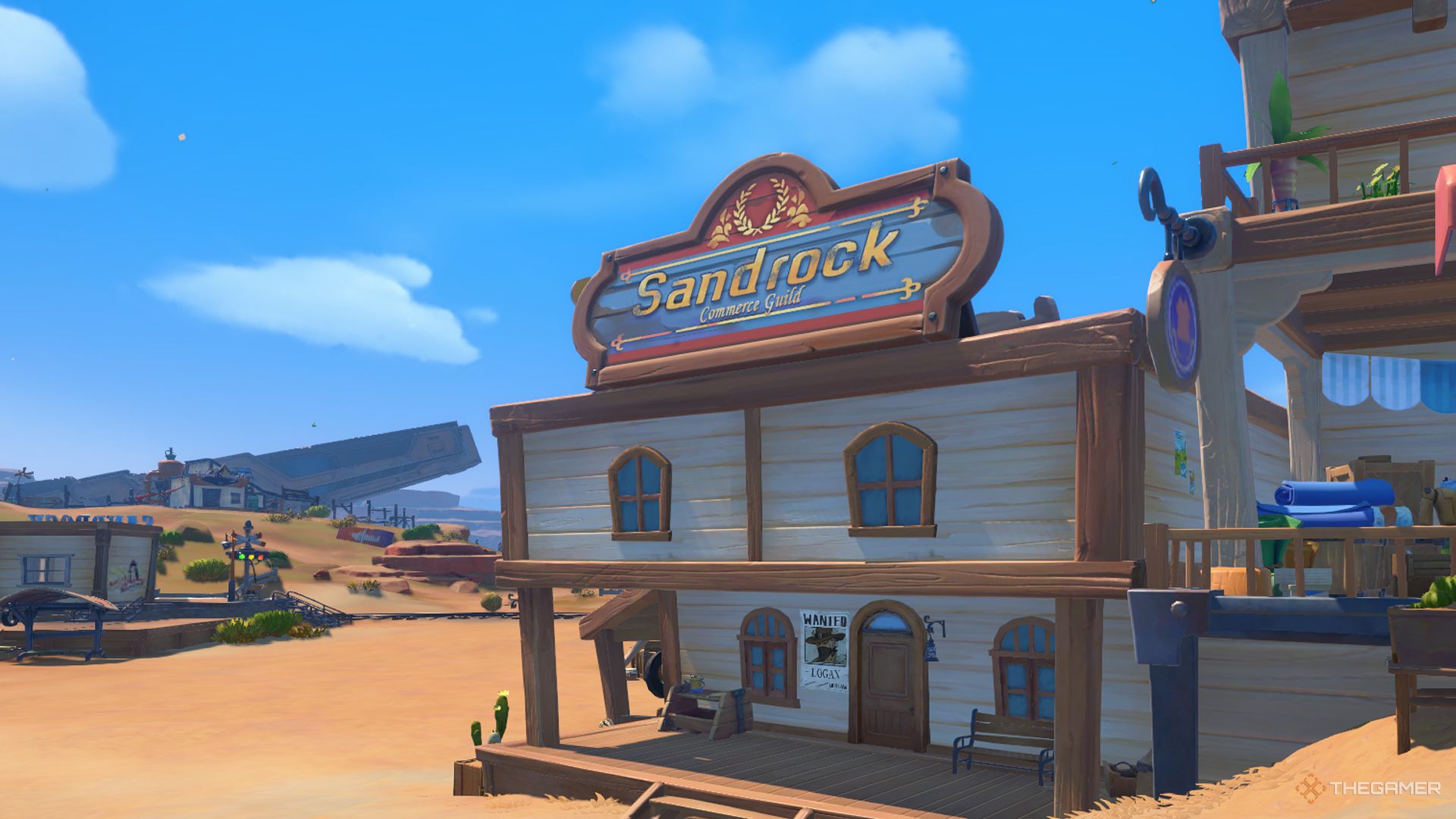 Sandrock Commerce Guild in My Time At Sandrock